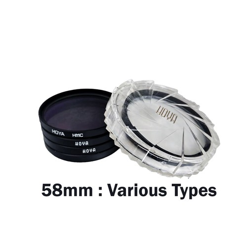 Hoya 58mm camera filter - uv,