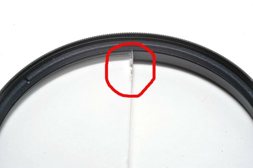 Damaged 72mm split field - damaged,