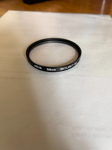 Hoya filter for - 58,