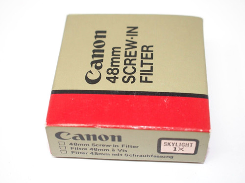 Canon 48mm skylight filter - canon,