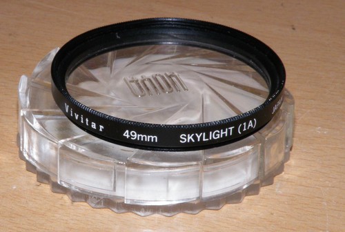 Vivitar 49mm skylight - 49mm, (1a)